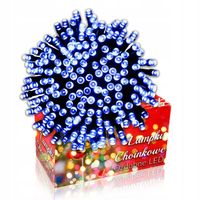 LAMPKI CHOINKOWE 500 LED ZEW/WEW NIEBIESKIE