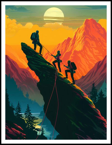 Plakat 75x100cm U Szczytu zdjęcie 3