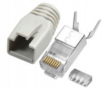 WTYKI EKRANOWANE STP FTP RJ45 KAT.6A KAT.7 10szt