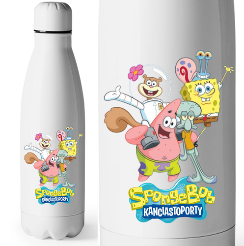 Termos - Butelka Termiczna - SpongeBob Kanciastoporty na Arena.pl