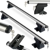 Uniwersalny bagażnik bazowy na punkty montażowe AMOS C-15 PLUS Belki Aluminiowe 140cm