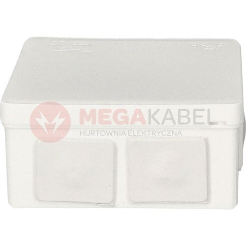 Puszka biała n/t 80x80x32 IP55 guma 002-01 ViPlast na Arena.pl
