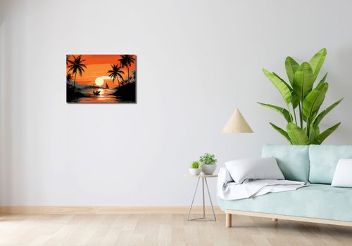 Obraz 60x40cm Tropikalny spokój na Arena.pl