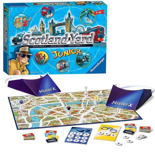 RAVENSBURGER Gra Scotland Yard Junior 211623 na Arena.pl
