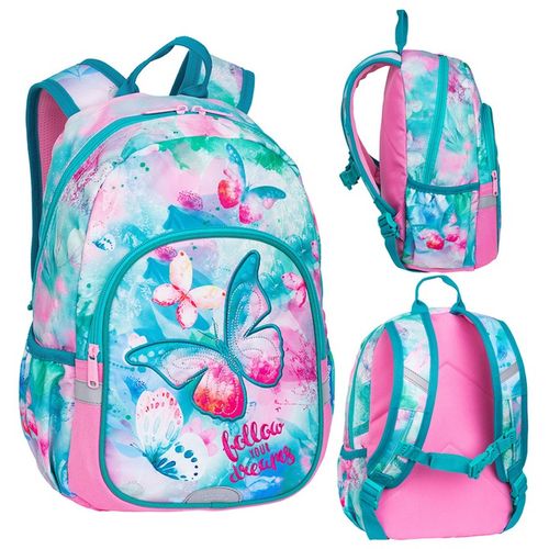 PLECAK DZIECIĘCY DZIEWCZĘCY COLORINO DREMAS MOTYL na Arena.pl