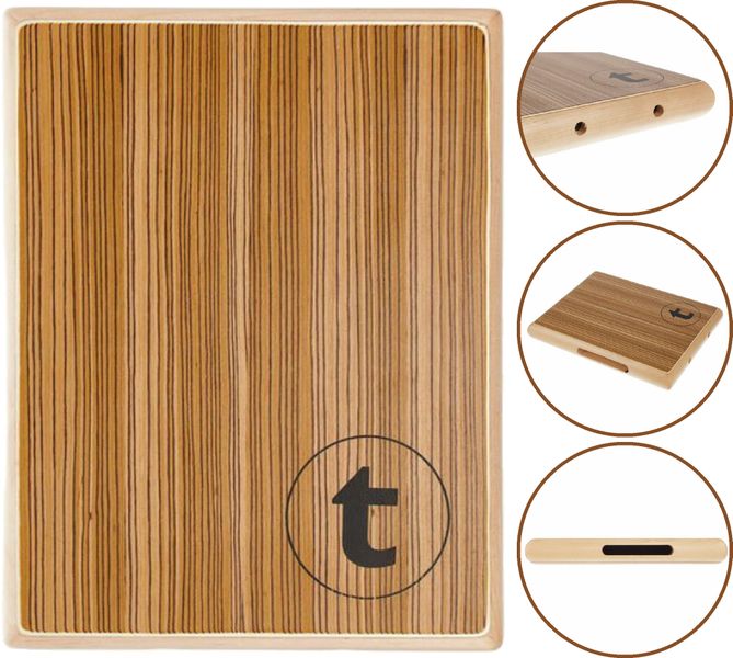 Cajon Thomann TCA Flat z werblem kompaktowy zdjęcie 1