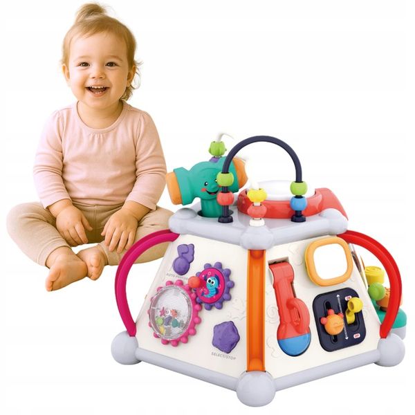 Multikostka kostka edukacyjna interaktywna duża centrum zabawy edukacyjna zdjęcie 5