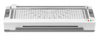 Laminator A4 z dziurkaczem i trymerem, laminacja na gorąco/zimno