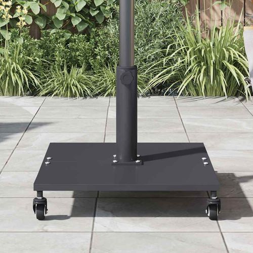 Podstawa do parasola na zewnątrz ciemno szary 45 x 45 x 31 cm na Arena.pl