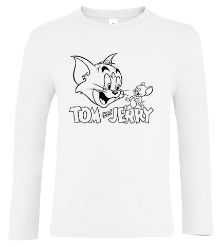 Bluzka Dł.Rękaw Tom i Jerry zdjęcie 1