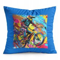 PODUSZKA NIEBIESKA PREZENT - ROWER BMX MTB SPORT