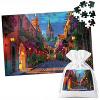 PUZZLE TRADYCYJNE - HISZPANIA ZABYTEK WIDOKI PIĘKNE - 120 el