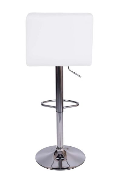 Hoker krzesło barowe Arako białe zdjęcie 3