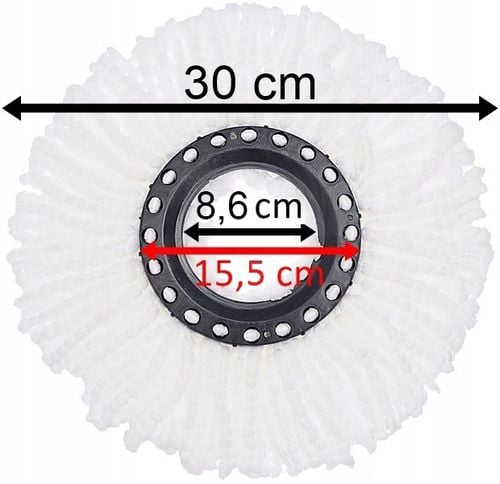 KIJ DO MOPA OBROTOWEGO + 5 x NAKŁADKA KOŃCÓWKA na Arena.pl