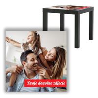 FOTO BLAT SZKLANY IKEA z TWOJEGO ZDIĘCIA 55x55cm