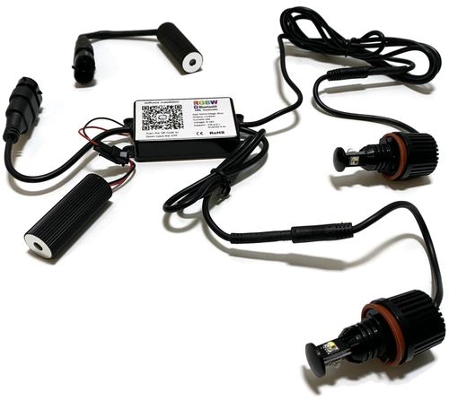 RGBW RINGI LED MARKERY BMW E60 E90 E92 F01 E70 H8 na Arena.pl