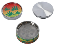 Młynek do Mielenia Tytoniu Suszu 3 Częściowy Liście Marihuany Crusher Metal