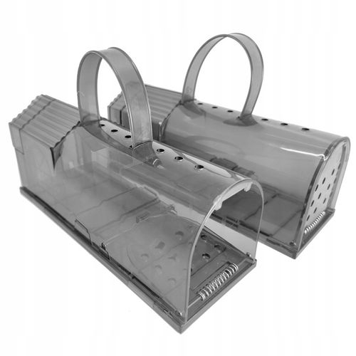 PUŁAPKA ŁAPKA ŻYWOŁAPKA NA SZCZURY MYSZY HUMANITARNA PRZENOŚNA na Arena.pl