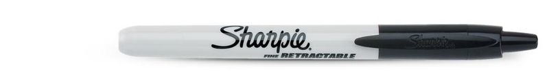 Marker Sharpie Rt Czarny Automatyczny Permanentny zdjęcie 2