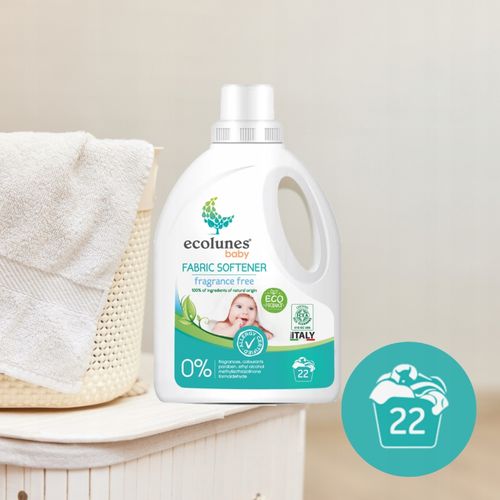 ECOLUNES HIPOALERGICZNY PŁYN DO PŁUKANIA UBRANEK BEZZAPACHOWY 1000 ML na Arena.pl