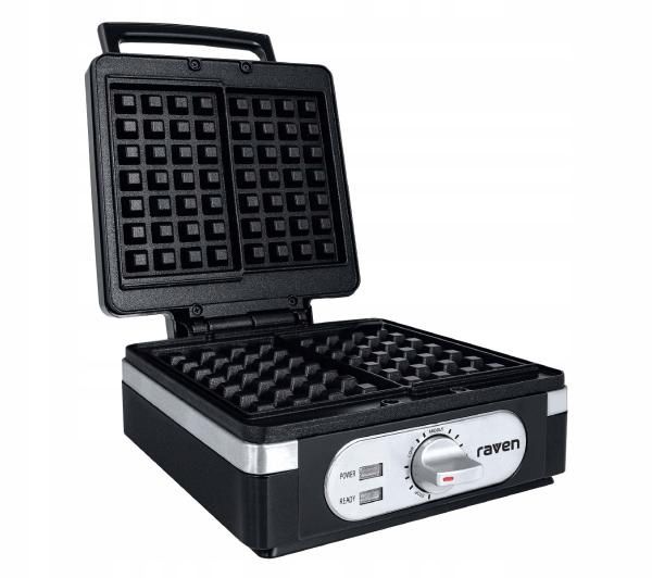 MOCNA Gofrownica RAVEN EG004BX 2 chrupiące gofry zdjęcie 10