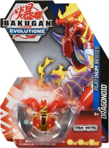 BAKUGAN EVOLUTIONS PLATINUM PYRUS DRAGONOID na Arena.pl
