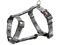 TRIXIE Silver Szelki dla psa regulowane bezuciskowe odblaskowe 52-75cm M-L