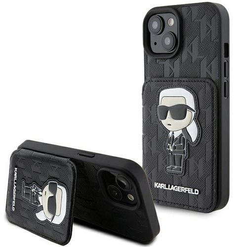 Etui Karl Lagerfeld do iPhone 15, iPhone 14, iPhone 13, Czarny na Arena.pl