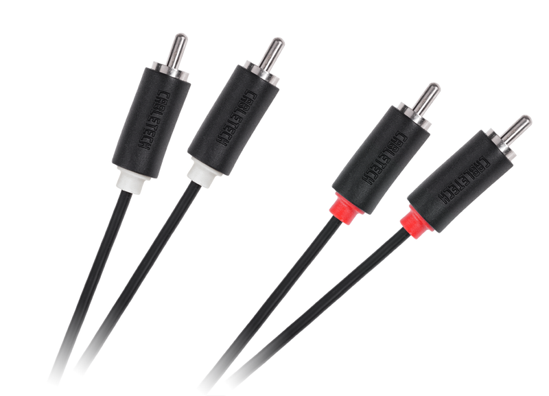 KPO3954-3 Kabel 2RCA-2RCA 3m Cabletech standard zdjęcie 1