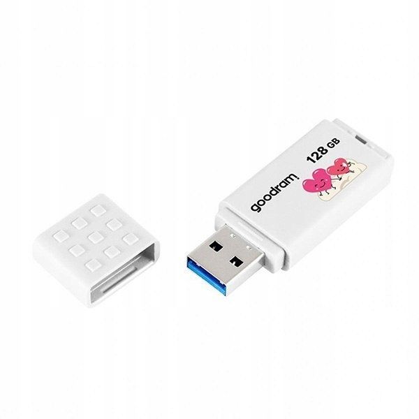 GOODRAM Pendrive UME2 128 GB USB 2.0 Biały zdjęcie 2