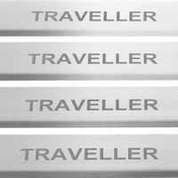 Listwa progowa PEUGEOT TRAVELLER Stal nierdzewna 304 mat 4szt