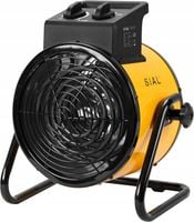 Sial Elektryczna dmuchawa grzewcza z 2 stopniami 3 kW 3000W
