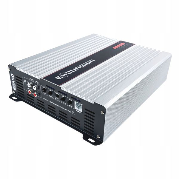 Wzmacniacz samochodowy Excursion 2 kanały 2500W zdjęcie 2