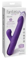 fantasy for her super sonix thruster purpl silikonowy model z funkcją