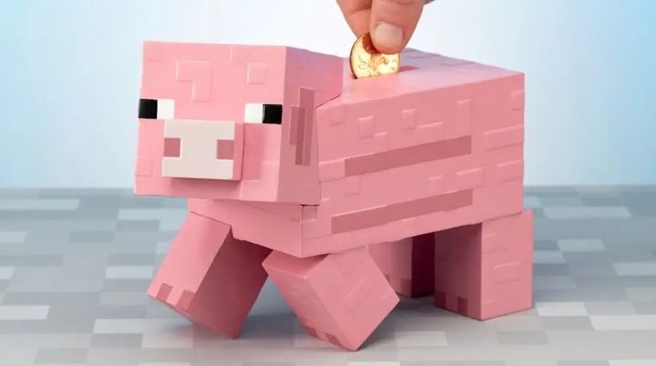 Skarbonka świnka - Minecraft zdjęcie 5