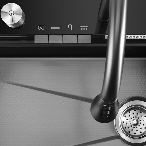 ZLEWOZMYWAK CYFROWY ZLEW KUCHENNY JEDNOKOMOROWY ZE STALI +GRATIS na Arena.pl