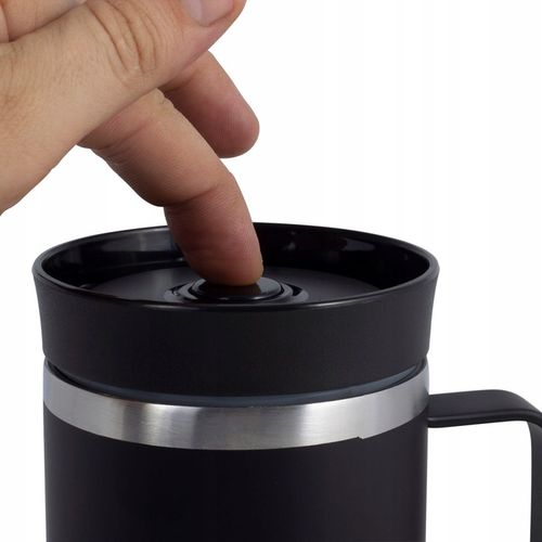 KUBEK TERMICZNY Z UCHWYTEM TERMOS KAWA 360 ml na Arena.pl