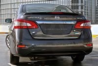 Nissan Sentra VII 2012+ Listwa CHROM na Klapę