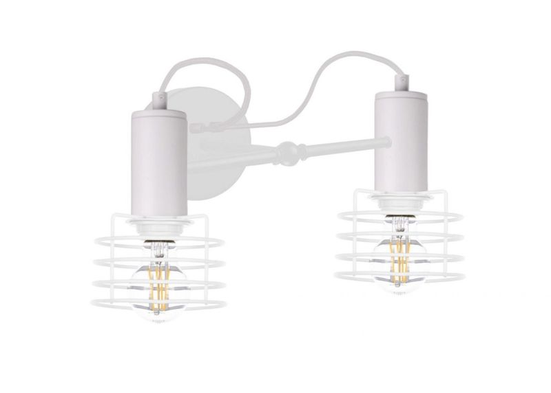 Kinkiet 2xE27 RUNE WHITE zdjęcie 1