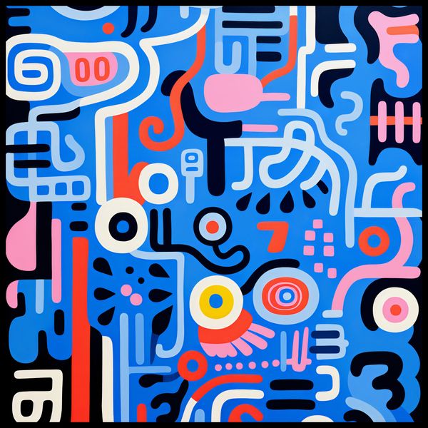 Plakat 70x70cm Rytmiczne Echo zdjęcie 2