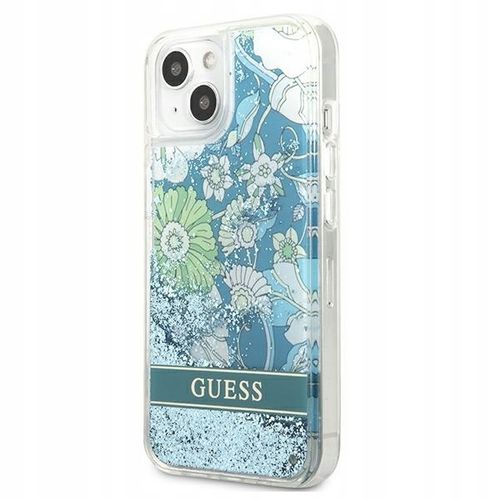 Guess Liquid Glitter Flower - Etui do iPhone 13 na Arena.pl