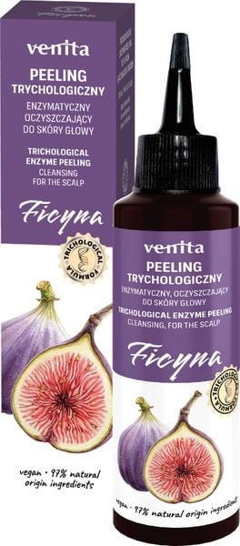 VENITA Peeling trychologiczny do skóry głowy - Ficyna 100ml zdjęcie 1