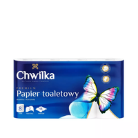 Chwilka Papier toaletowy 2-warstwowy Biały - 8szt