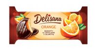 Delisana Ciastka z galaretką pomarańczową 135g