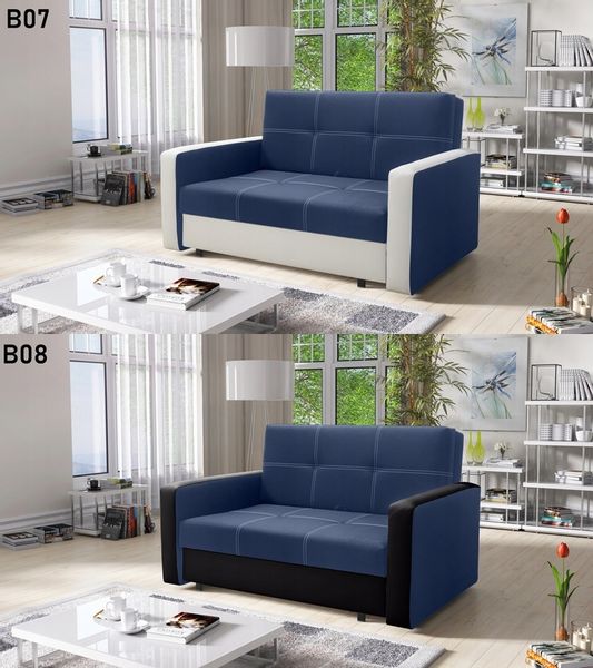 Sofa Bella II rozkładana, pojemnik na pościel zdjęcie 4