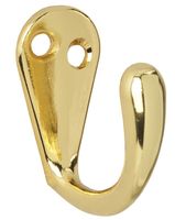 WIESZAK ZŁOTY POJEDYŃCZY PRZYKRĘCANY 2 ŚRUBY DAS METAL