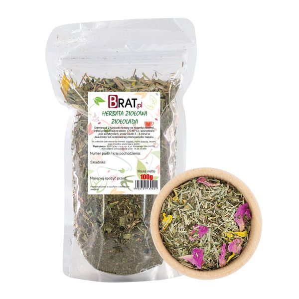 Herbata ziołowa - Ziołolada 100g zdjęcie 1