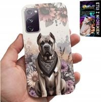 ETUI DO SAMSUNG GALAXY S20 LITE - PSIE RASY PSIE WZORY POKROWIEC + FOLIA