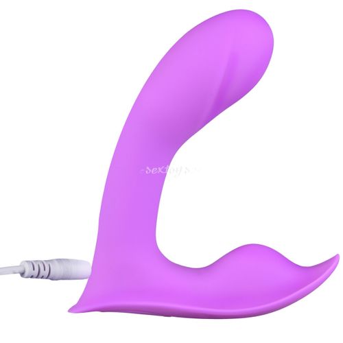 Wibrator Z Penisem Do Pochwy I Łechtaczki, Motylek Do Majtek Na Pilota na Arena.pl