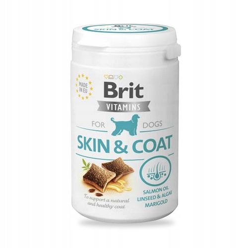 BRIT VITAMINS SKIN COAT WITAMINOWY PRZYSMAK DLA PSA NA SKÓRĘ I SIERŚĆ 150G na Arena.pl